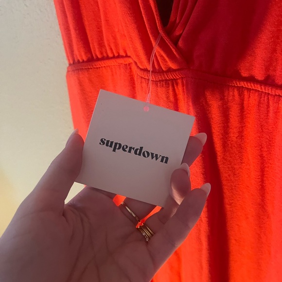 Superdown Erika Red Maxi Dress - Picture 4 of 4